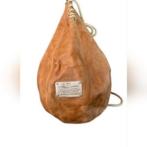 Virtuos Italy Boxing Camel Tan Leather Punching Bag